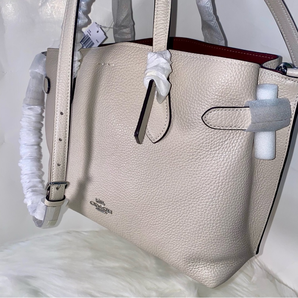 Coach 🤍 leather purse Hanna Carryall Bag New